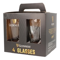 Image for Guinness Embossed 540ml 4pk Glasses