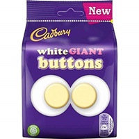 Image for Cadbury White Buttons Giant Chocolate Bag 110g