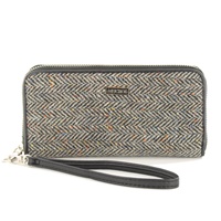 Image for Mucros Weavers Natural Tweed Wallet with Wrist Strap