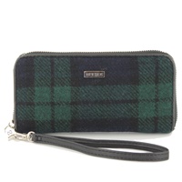 Image for Mucros Weavers Blackwatch Wallet with Wrist Strap 196-1
