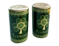 Image for Royal Tara Shamrock Spiral Salt and Pepper Set