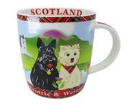 Image for Scottie and Westie New Bone China Mug