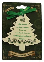 Image for Fine Bone China Tree with Blessing Ornament