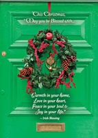 Image for Irish Door Christmas Card Pack of 10