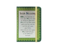 Image for Shamrock Spiral Blessing Traditional Irish Notebook