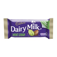 Cadbury Dairy Milk Mint Crisp Bar 53g Irish