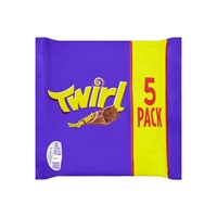 Cadbury Twirl Chocolate Bar, 5 Pk