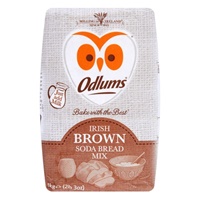 Image for Odlums Brown Soda Bread Mix 1kg