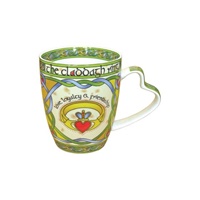 Irish Weave Claddagh Ring China Mug