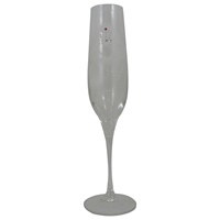 Image for Glass Claddagh Champagne Flute