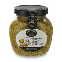 Lakeshore Wholegrain Mustard with Whiskey 205g