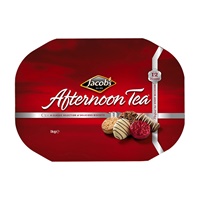 Image for Jacobs Afternoon Tea Biscuit Tin 1KG