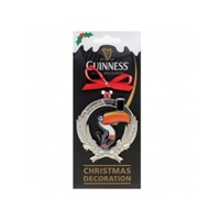 Image for Guinness Toucan Barley Christmas Metal Decoration