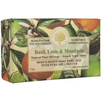 Basil, Lime and Mandarin French Triple Milled Soap