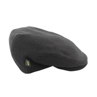 Image for Mucros Weavers Trinity Flat Cap, Black