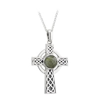 Image for Conemarra Celtic Cross - Sterling Silver