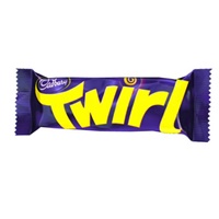 Cadbury Twirl Milk Chocolate Bar 43g