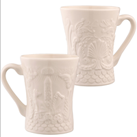 Image for Belleek Classic Trademark Mug Set of 2