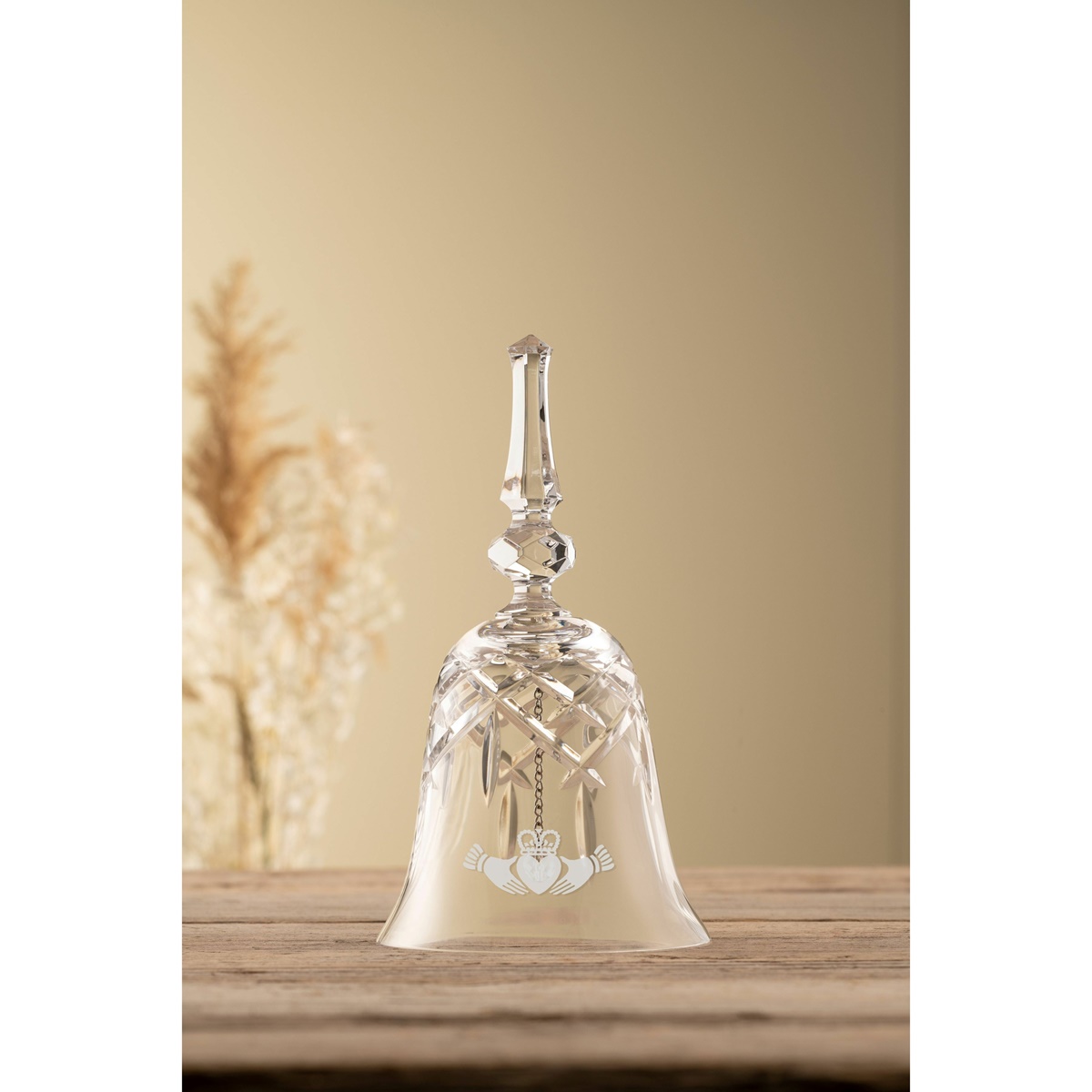 Galway Irish Crystal Claddagh Make Up Bell Irish Jewelry Irish
