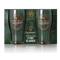 Image for Guinness Ireland Collection Pint Glass - 2 Pack