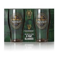 Guinness Ireland Collection Pint Glass - 2 Pack