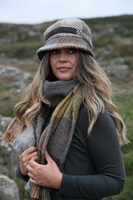 Image for Branigan Weavers Donegal Mustard Grey Scarf