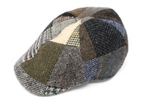 Image for Hanna Hat Erin Cap Patchwork Tweed