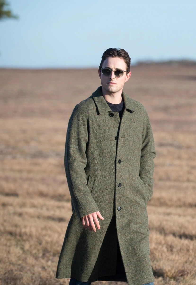 Sean Irish Tweed Coat - Authentic Magee Donegal Tweed by Jack