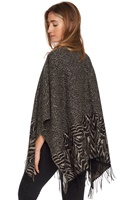 Image for Jimmy Hourihan Celtic Shawl, Charcoal