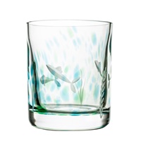 Image for Irish Handmade Glass Seagrass Whiskey Tumbler