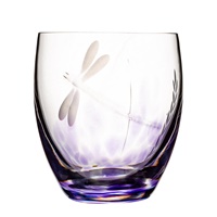 Irish Handmade Glass Wild Heather Tumblers