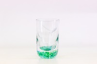 Image for Irish Handmade Glass Seagrass Shot Glass