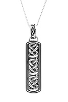 Image for Spirit of the Celt Earth Collection Sterling Silver Gents Celtic Pendant