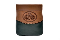 Image for Tinnakeenly Leather Two Tone Shamrock Snap Purse