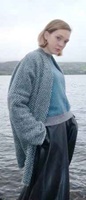 Image for McConnell Cocoon Tweed Car Coat, Blue
