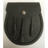 Image for GM Belt Embossed Leather Sporran