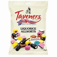 Image for Taveners Licorice Allsorts 165g