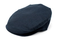 Image for Hanna Hat Vintage Linen Cap, Navy