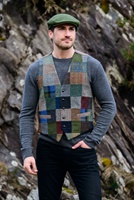 Image for Mucros Weavers Irish Tweed Patch Waistcoat