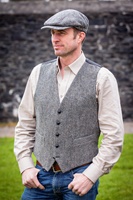 Image for Mucros Weavers Irish Tweed Waistcoat 1