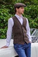Image for Mucros Weavers Irish Tweed Waistcoat 335-1