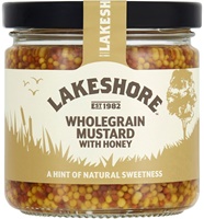 Image for Lakeshore Wholegrain Mustard with Honey 205g