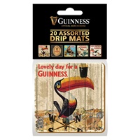 Image for Guinness Heritage Coasters 20pk