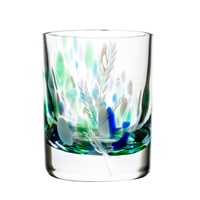 Image for Irish Handmade Glass Wild Atlantic Whiskey Tumbler