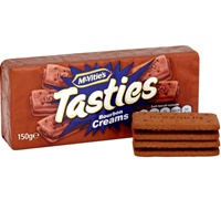 McVities Tasties Bourbon Creams 150g