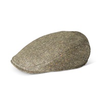 Tailored Irish Tweed Flat Cap, Green by Fia