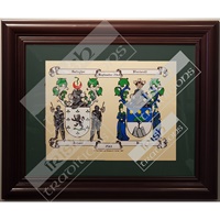 Image for Double Coat of Arms Print