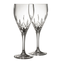 Image for Galway Irish Crystal Longford Goblet Pair