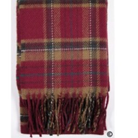 Image for County Tyrone Tartan Lambswool Scarf