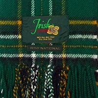 Irish National Tartan Lambswool Scarf